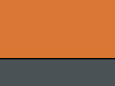 Sun Orange  -Seal Grey