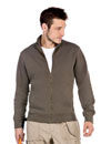Sweatshirts mit Zip besticken / bedrucken
